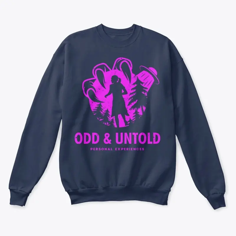 Crewneck with Purple Logo 